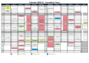 FY Calendar 2020-21